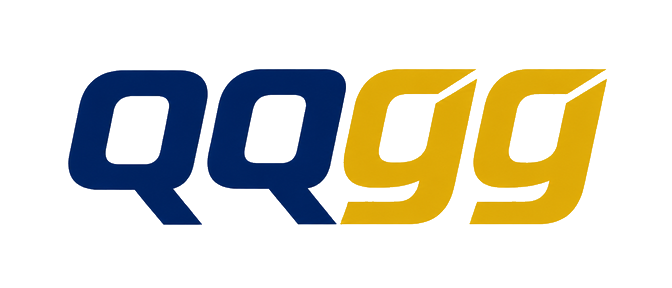 qqgg brand logo on homepage
